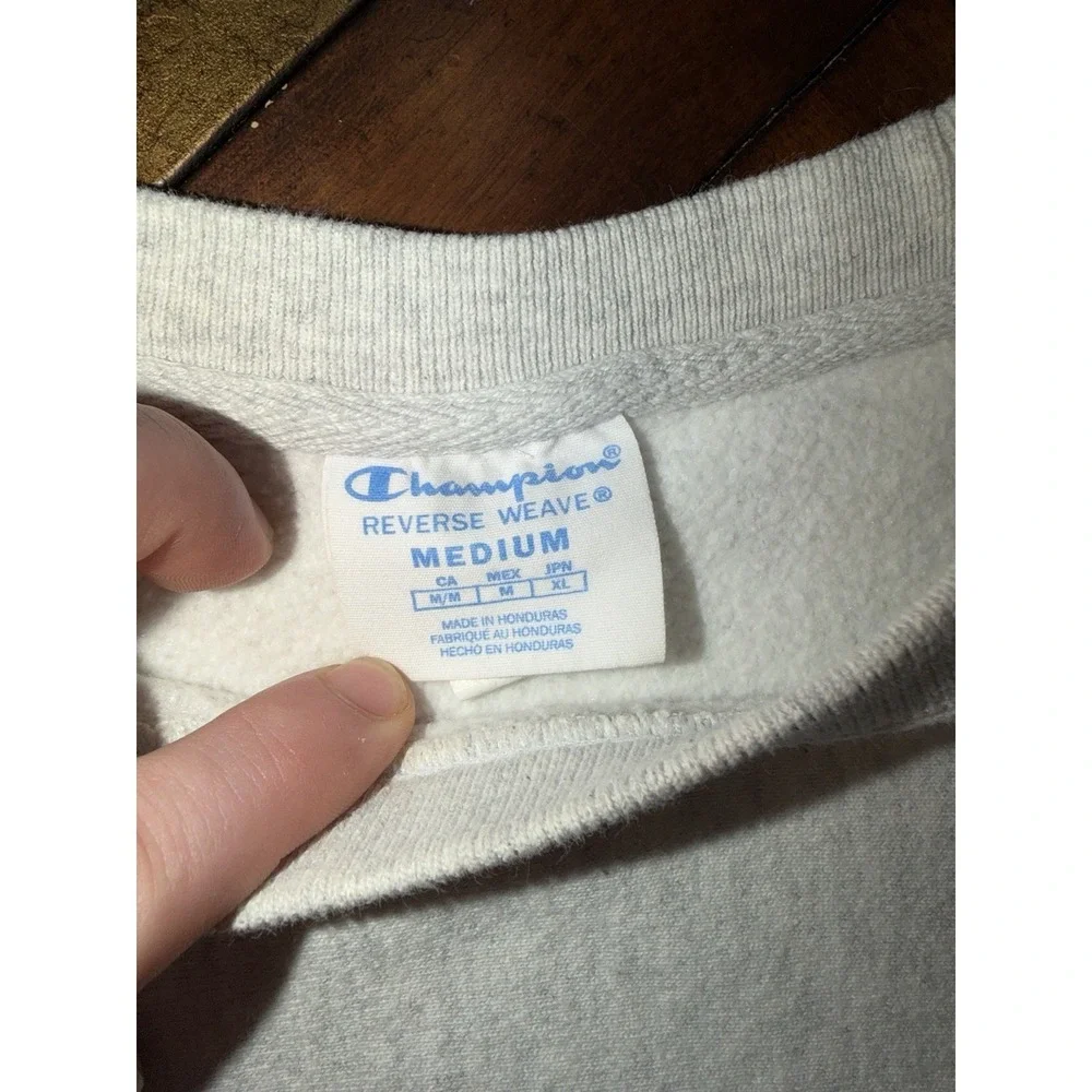 Vintage Illinois Champion Reverse Weave Sweater Men's Medium‎ Gray College